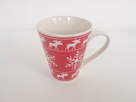 Eine Tasse in X-Mas Weihnacht Design