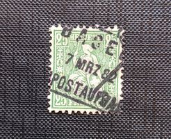 Sitz.Helvetia Nr.49 Postaufgabe BASEL (SBK 150 Fr)
