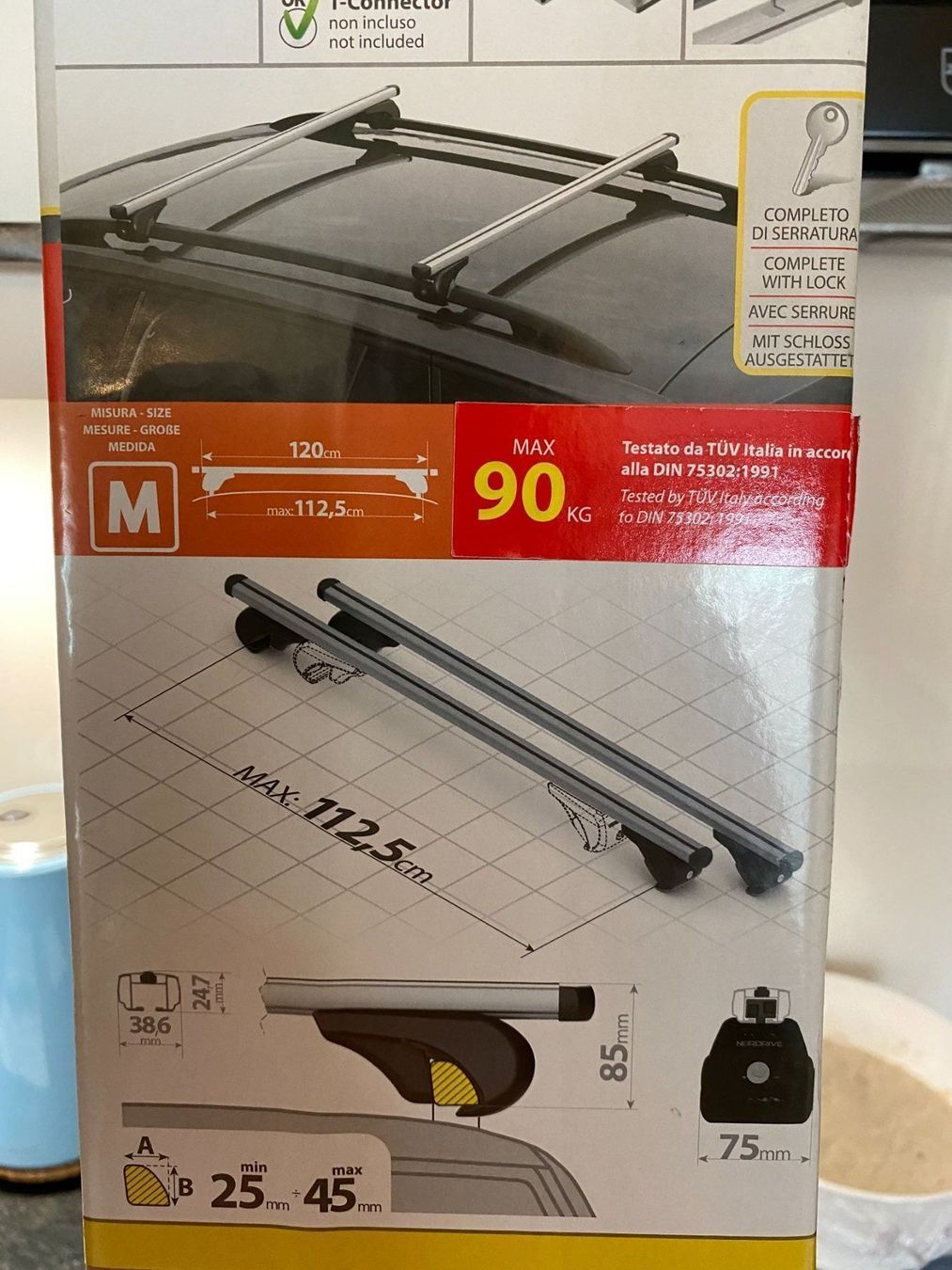 Dachträger: Dachträger Nordrive Yuro Grösse M – Neu und originalverpackt aus Mürren von Bassrene0 5