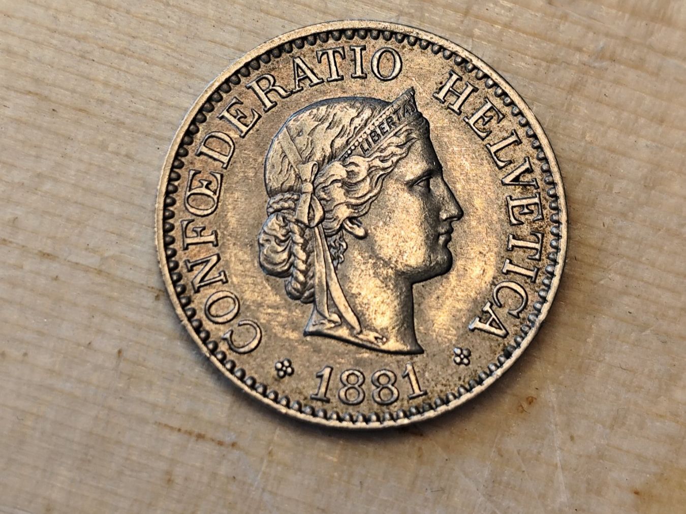 Tutti le monete: ==> 10Rp 1881 ss-vz <== – Usato da Bern venduto da b.man_is_back