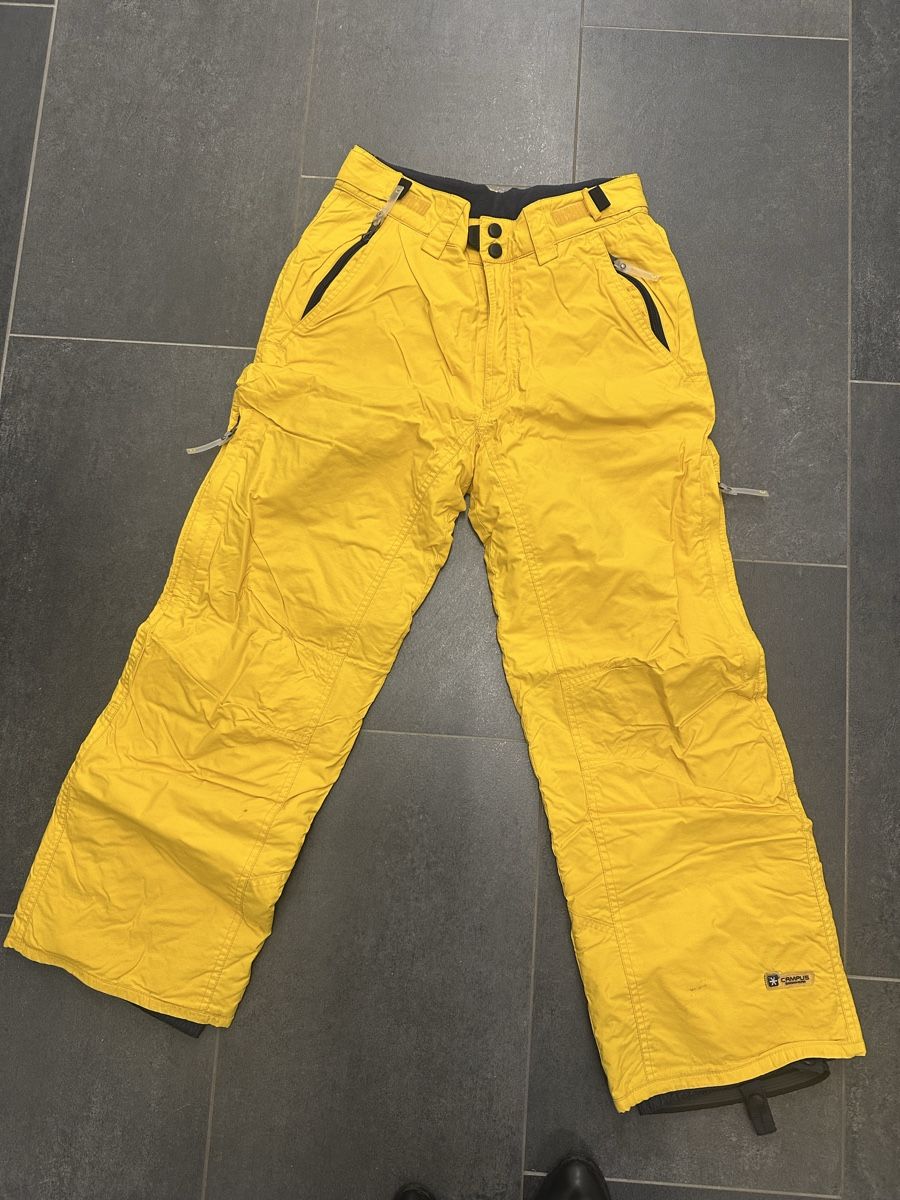 Pantaloni: Campus Skihose, gelb, Gr. 152 – Usato da Frenkendorf venduto da Katrin02