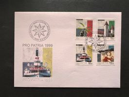 Erstagsbrief Pro Patria FDC 1999  (R449)