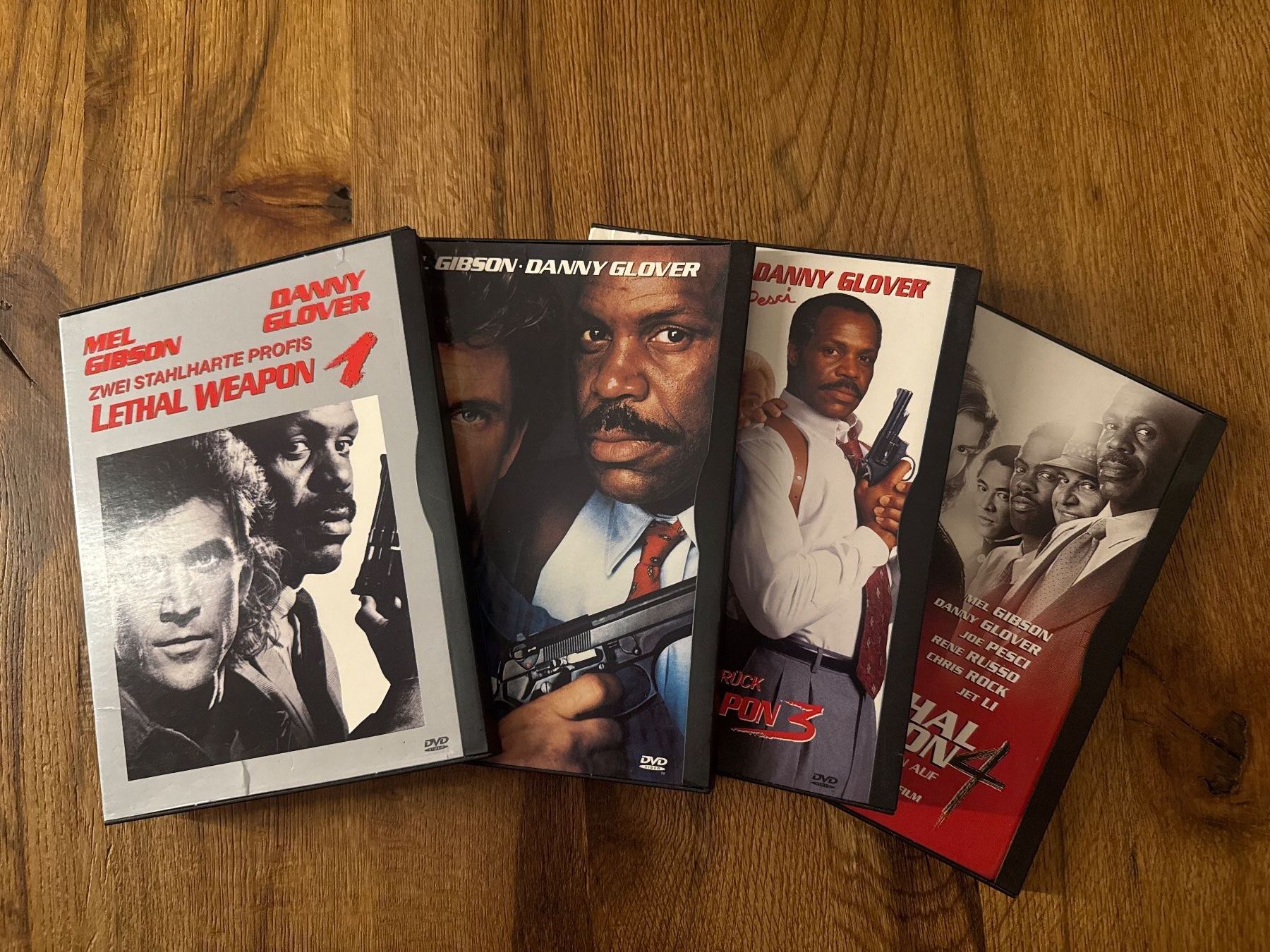 Tous les DVDs: Lethal Weapon 1-4 DVD Collection – D'occasion à Zürich par Gekuu