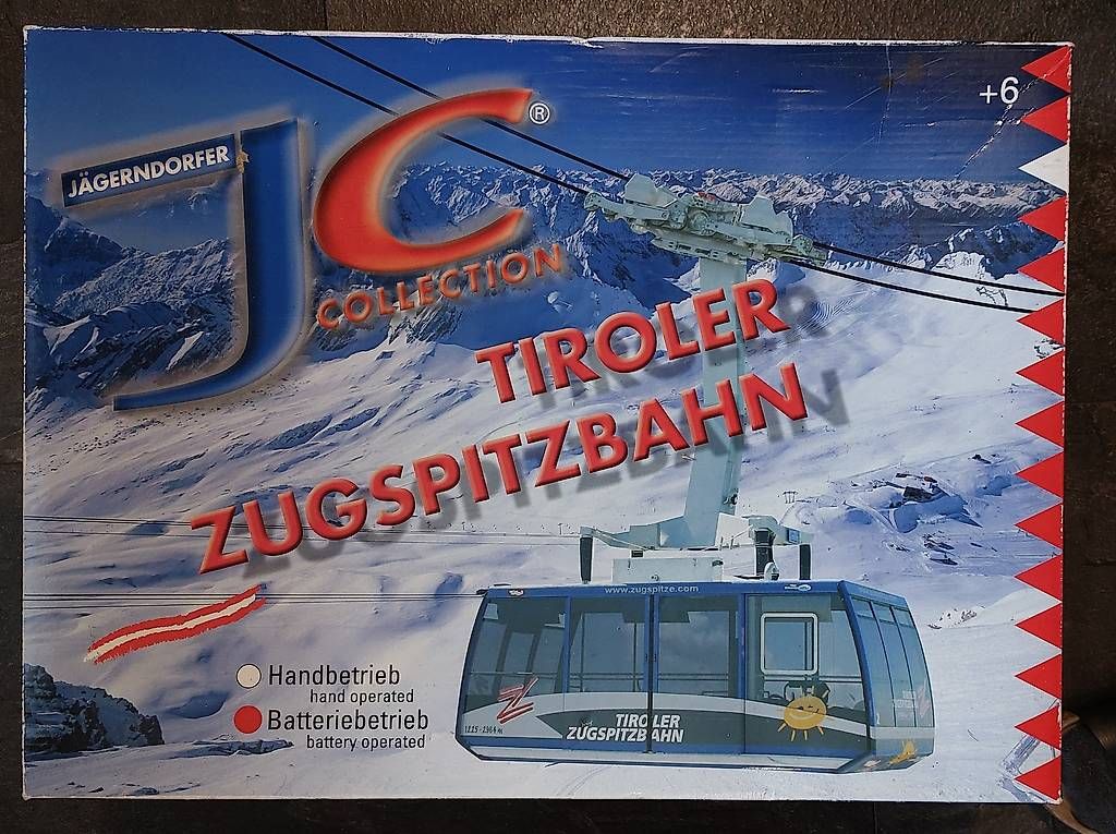 Spielzeuge: Tiroler Zugspitzbahn neuwertig – Gebraucht aus Seedorf BE von Frinlin