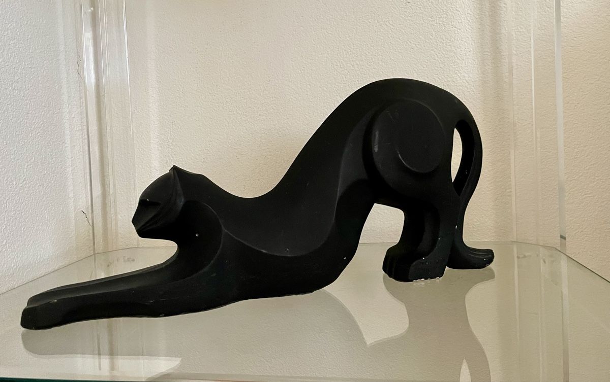 Sculture & Statue: KATZE Austin Skulptur 1990 – Usato da Richterswil venduto da Prangins9 3