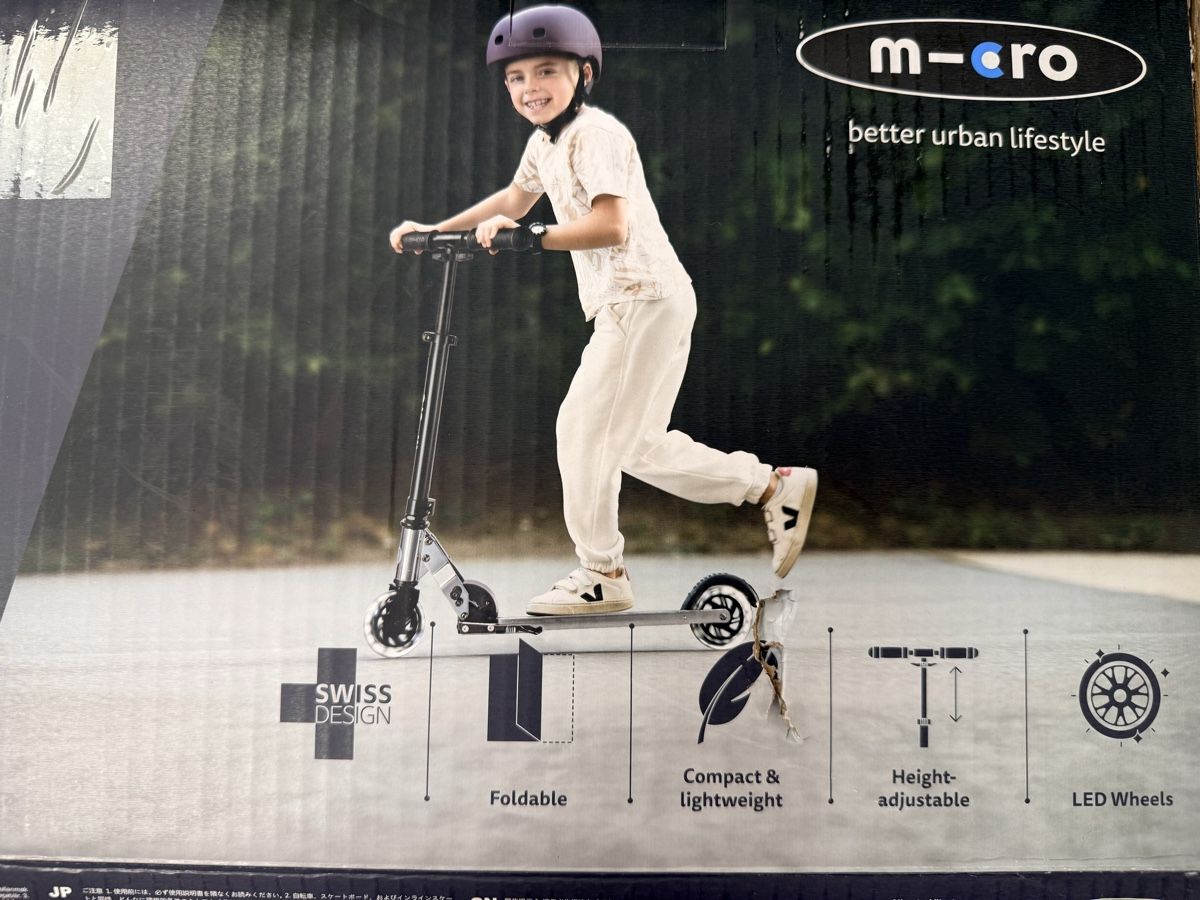Micro Kickboard: Micro Sprite LED, Chrome Gekauft 02.04.26 Originalkarton – Nuovo (secondo la descrizione) da Muttenz venduto da SunnyPower01 2