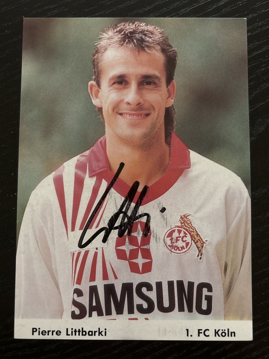 Autogramme: Pierre Littbarski 1. FC KÖLN – Gebraucht aus Uetendorf von