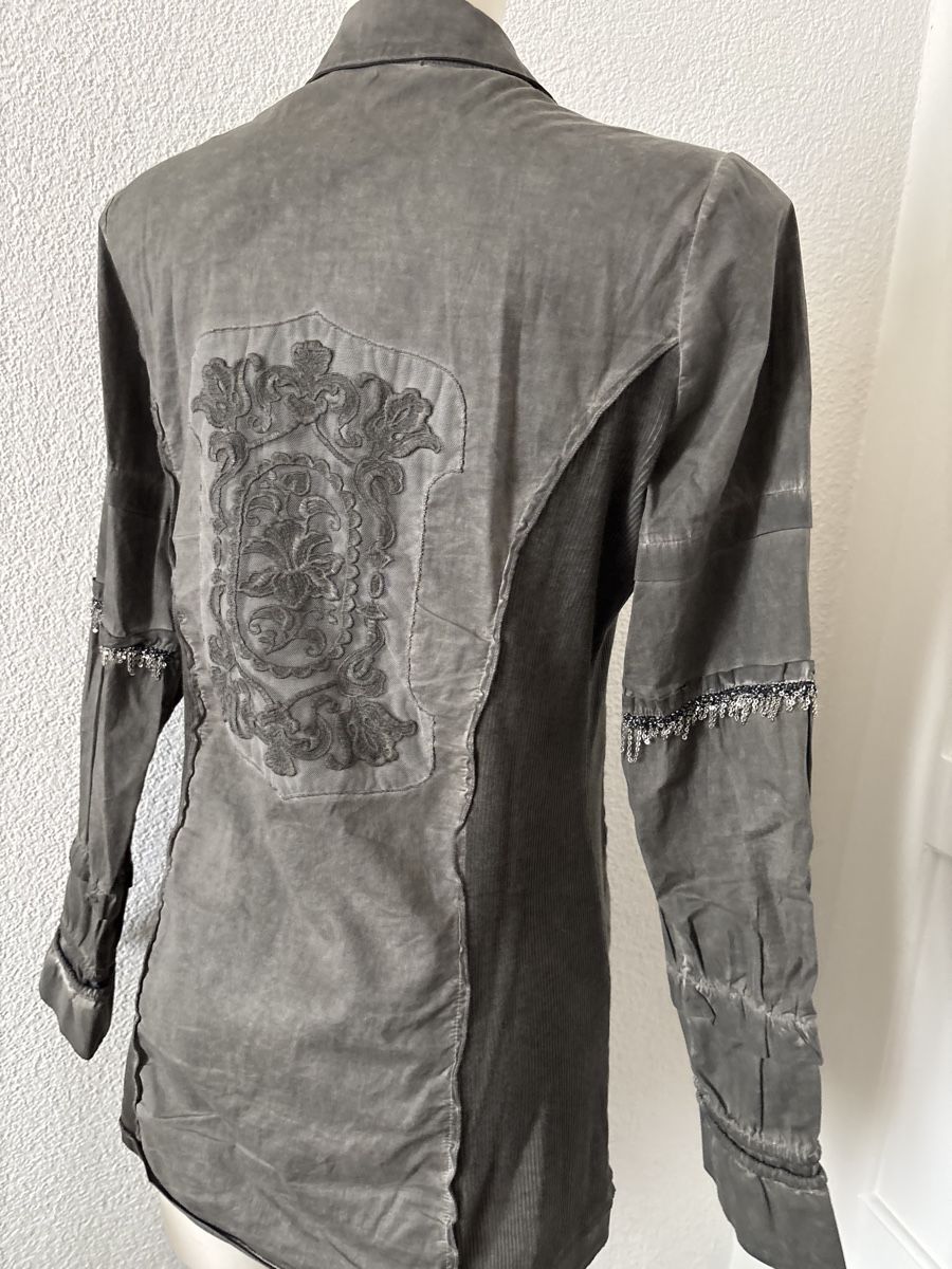 Tuniche: Tunika Bluse mit Details, Grösse 40/M – Usato da langenthal venduto da rundholz7 8