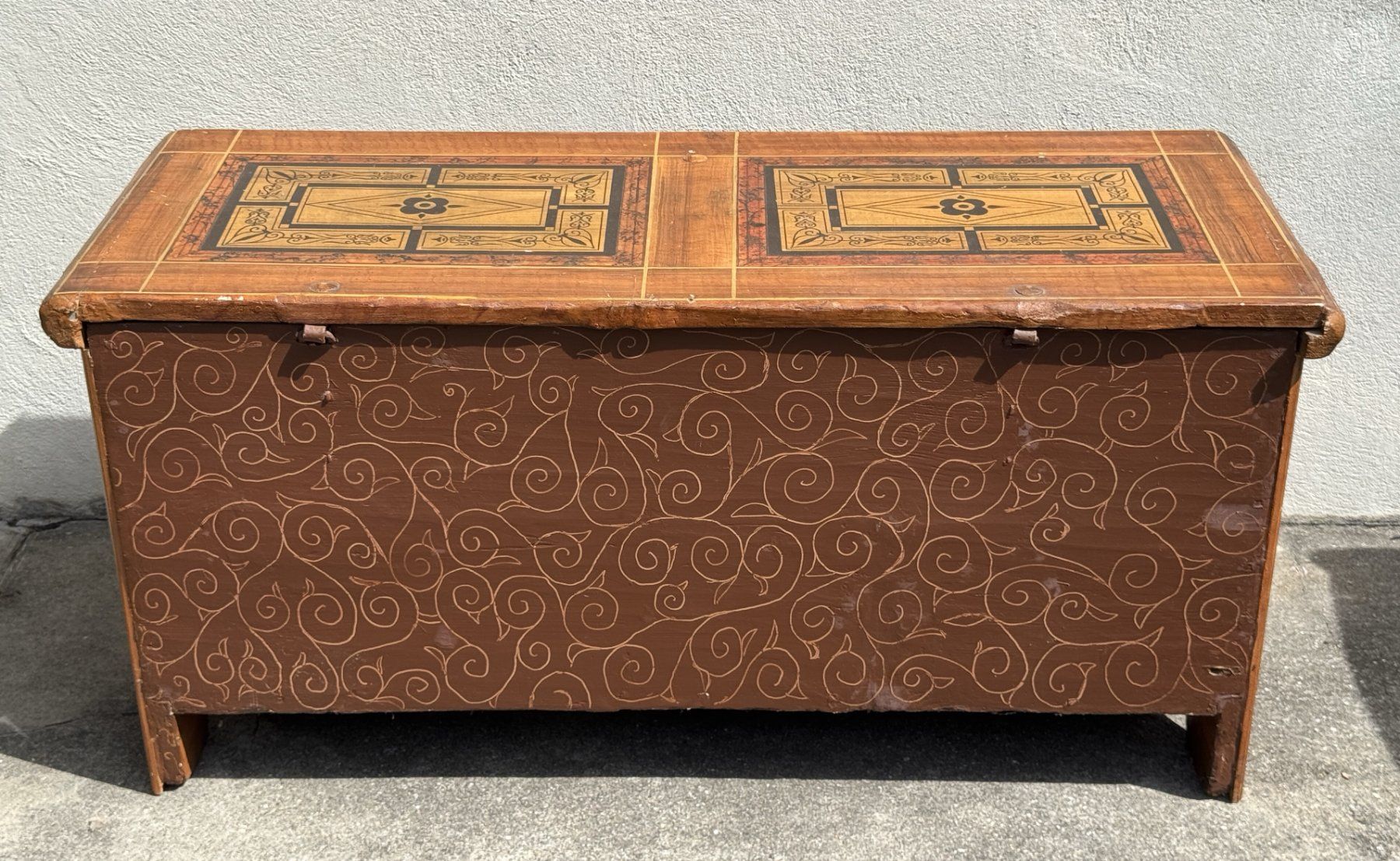 Truhen: Grand coffre ancien vers 1900 – Gebraucht aus Tramelan von lolopat 8