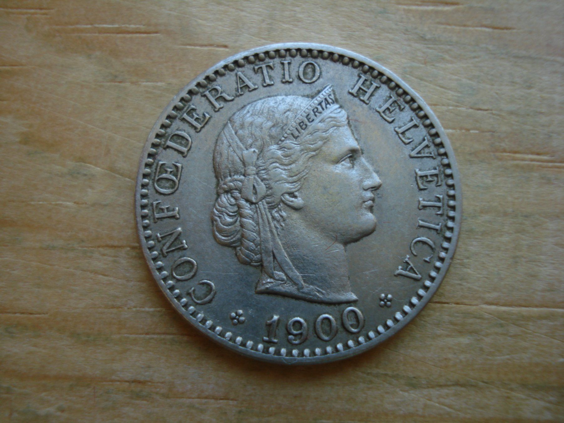 Tutti le monete: (S1) 20 Rappen 1900 – Usato da Erlach venduto da Net-Coins