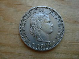 (S1) 20 Rappen 1900