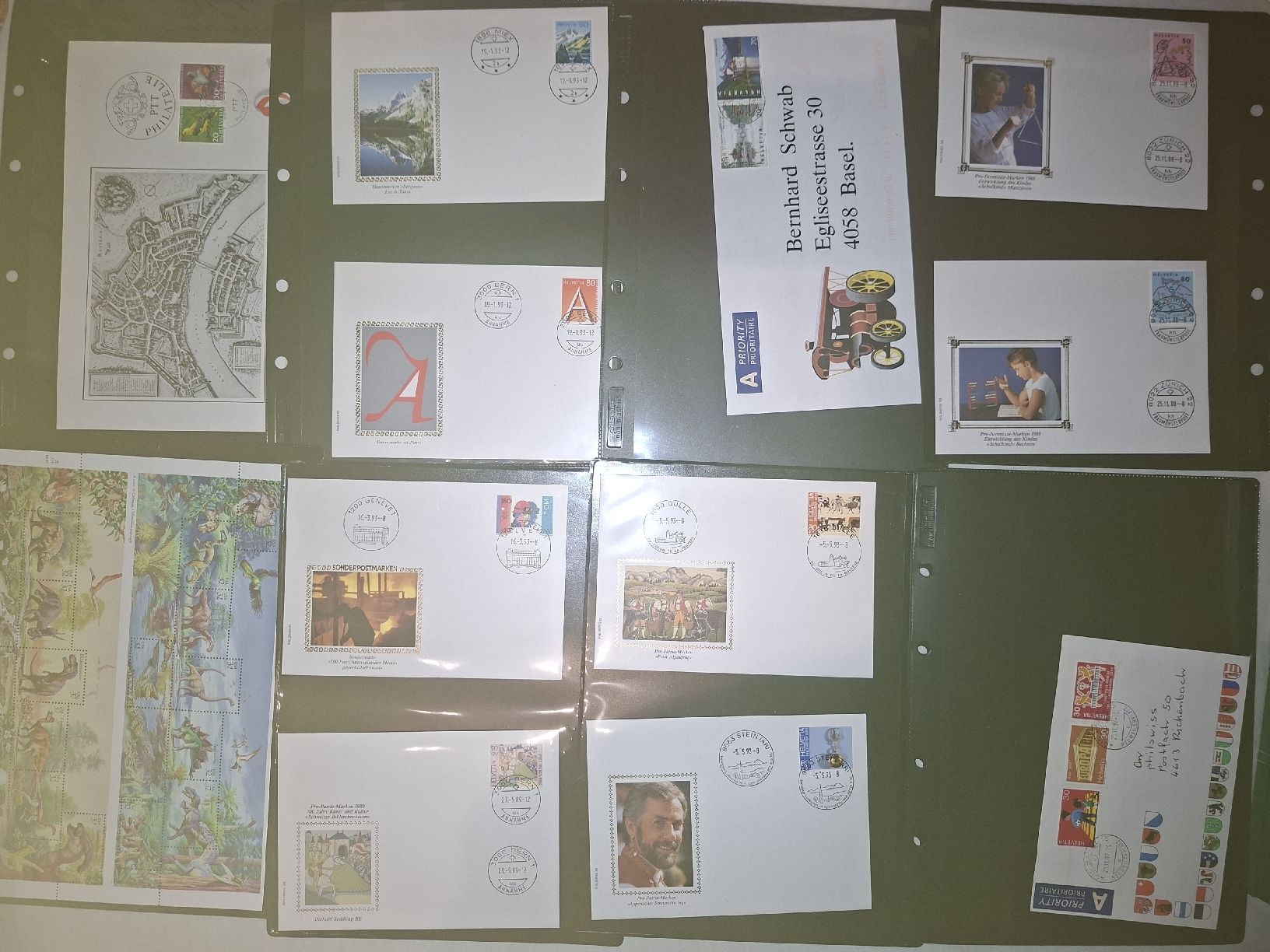 Alle Briefmarken: Diverse Sondermarken / Briefe / Motive  – Gebraucht aus Balgach von SIMEON27 2