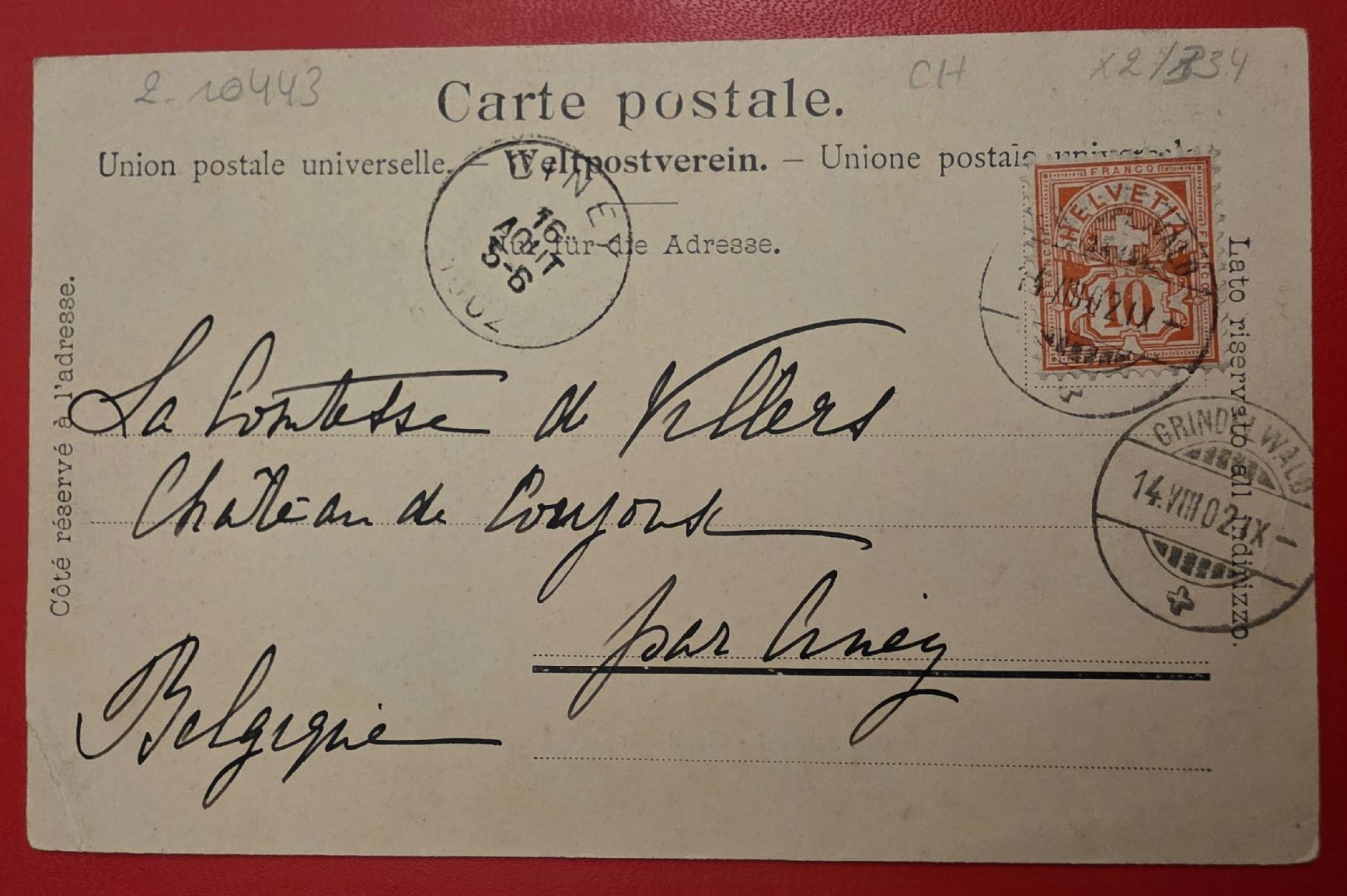 Cartoline postali: Ansichtskarte Grindelwald – Usato da Bern venduto da Kocholo 1