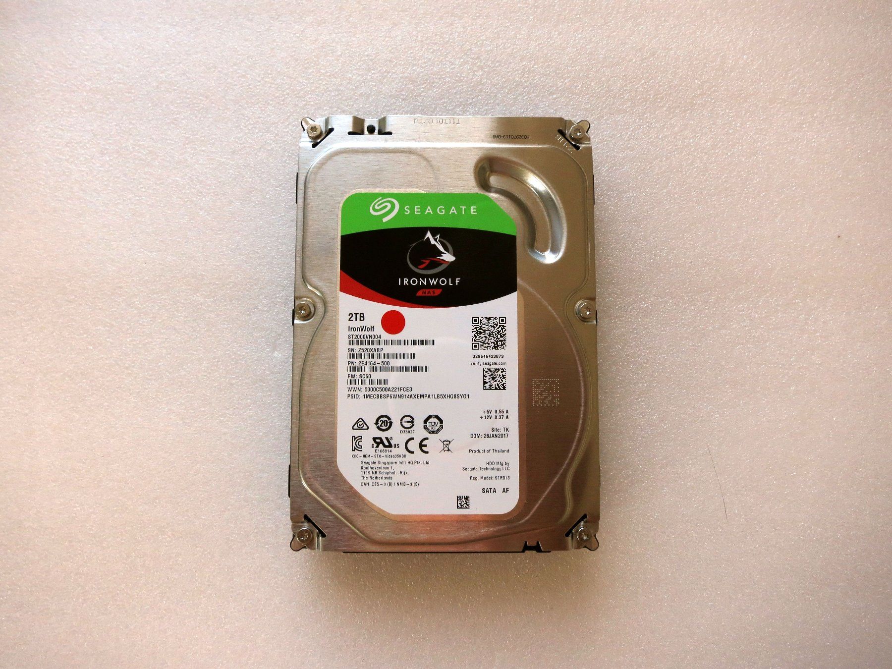 Seagate Harddisks: Harddisk 2TB Ironwolf ST2000VN004 2412std – Gebraucht aus Neuhausen von Juhui584