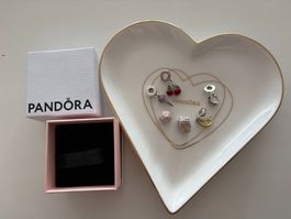 Pandora Charms - Kirsche, Zitrone, Eis, Cupcake, Popcorn
