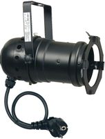 Scheinwerfer PAR-30 schwarz long E27 showtec - 2 Stück -
