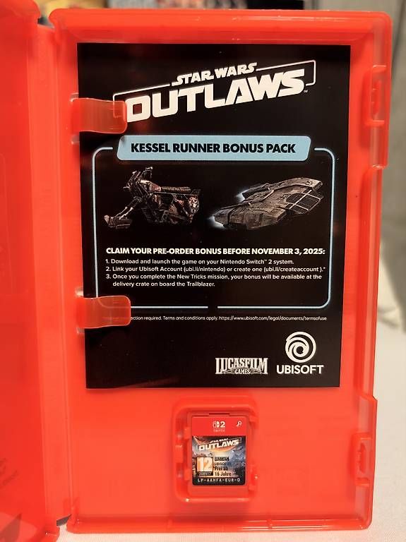 Nintendo Spiele: Star Wars Outlaws Nintendo Switch 2 – Gebraucht aus Mettmenstetten von stompn77 1