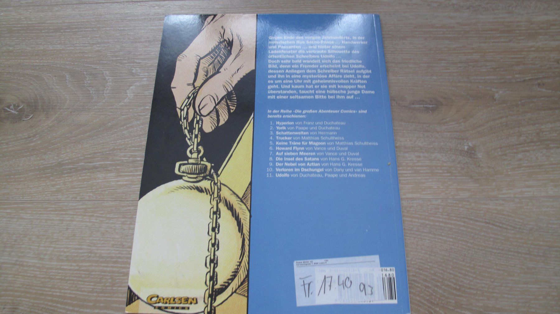 Fumetti: Die grossen Abenteuer Comics/ Band:11 - Udolfo – Usato da Berg TG venduto da Volker-Kampfgarten 2
