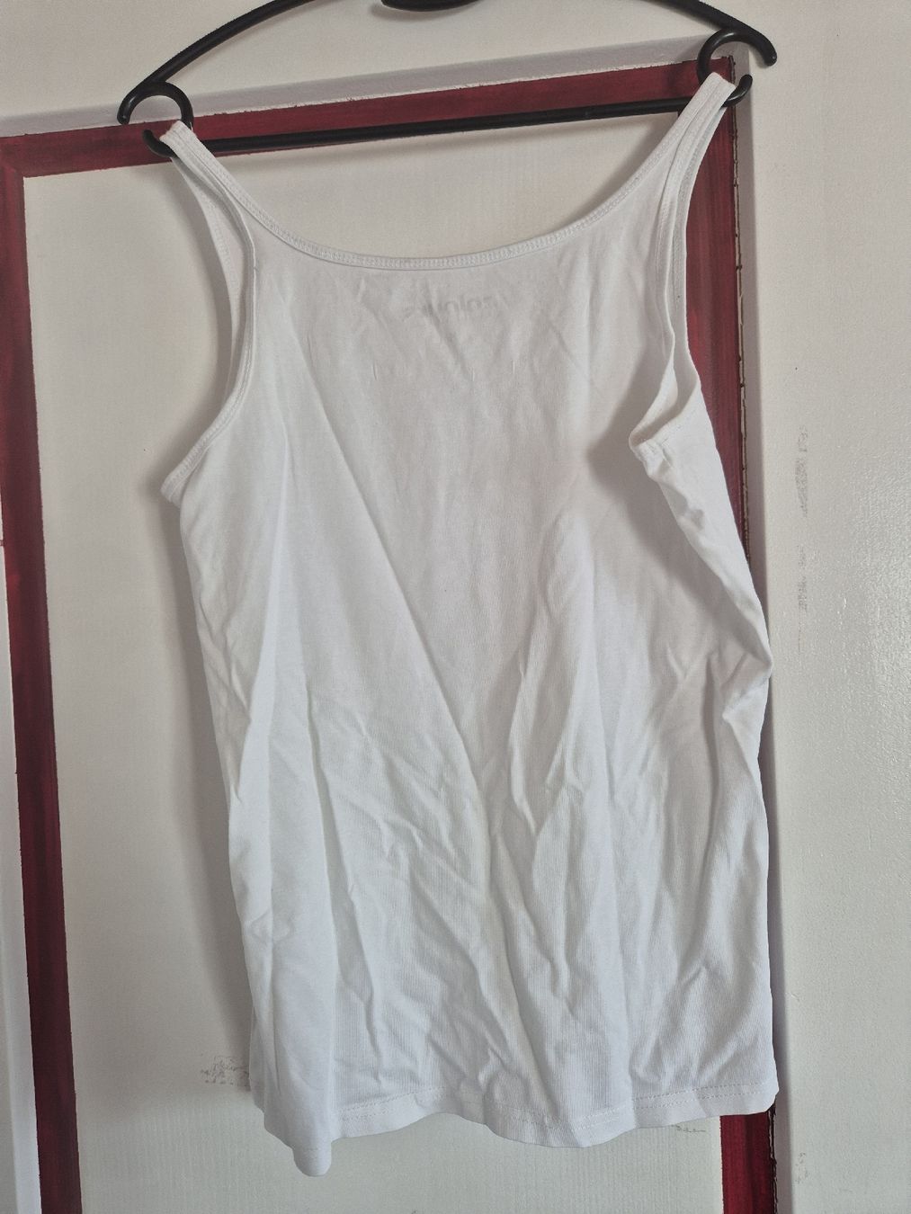 Top: Oberteil Tanktop weiss Grösse M  – Usato da Balterswil venduto da bischoftanja 1