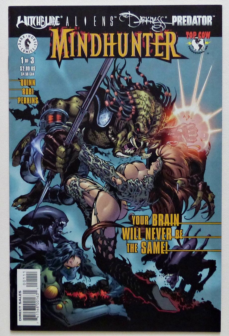 Fumetti: PREDATOR & ALIEN IN MINDHUNTER 1-3 COMPLETE STORY DH 2000 – Usato da Lugano venduto da YouWantUS 1