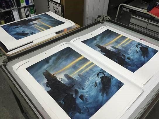 Arts picturaux & lithographies: Lithographie John Howe "Dragon Shore" – Neuf avec emballage d'origine à St-Sulpice VD par jihem87 2