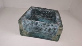 Elegante Vintage Glasschale, Aschenbecher