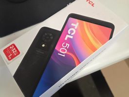 TCL 501 (32 GB, Schwarz, 6", 5 MP)