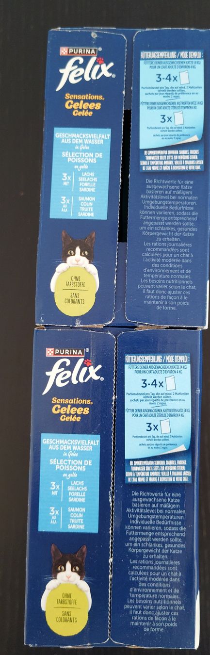 Futter: Katzenfutter Felix Sensations Gelees – Neu und originalverpackt aus Schliern b. Köniz von Schnumy 3