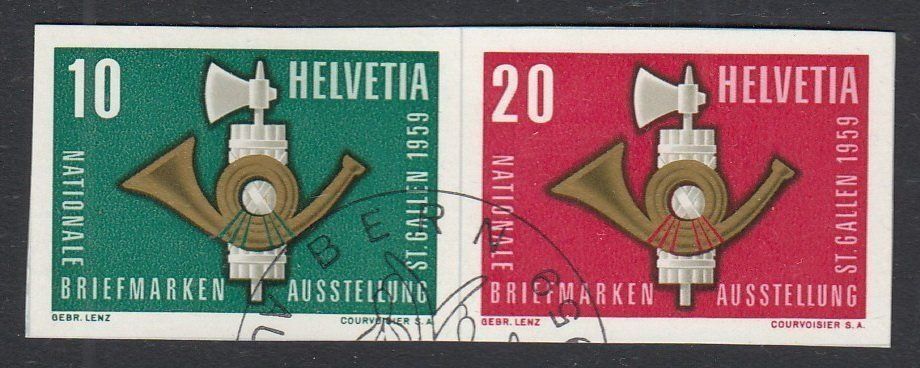 Tutti i francobolli: W 36+37 Einzelwerte aus Gedenkblock NABAG ET – Usato da Spreitenbach venduto da Mustang_1105