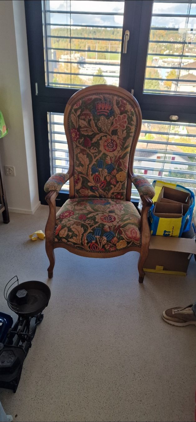 Poltrone: Sessel mit Blumenmuster guter Zustand – Usato da Zürich venduto da dog_98zy