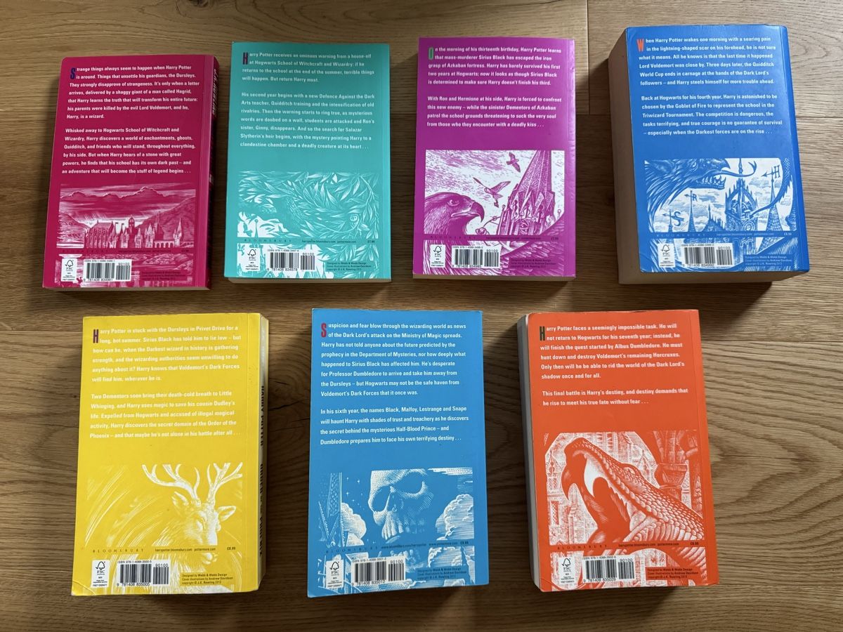 Bücher: komplette Harry Potter Buchreihe – Gebraucht aus Bütschwil von mau_26yq 1