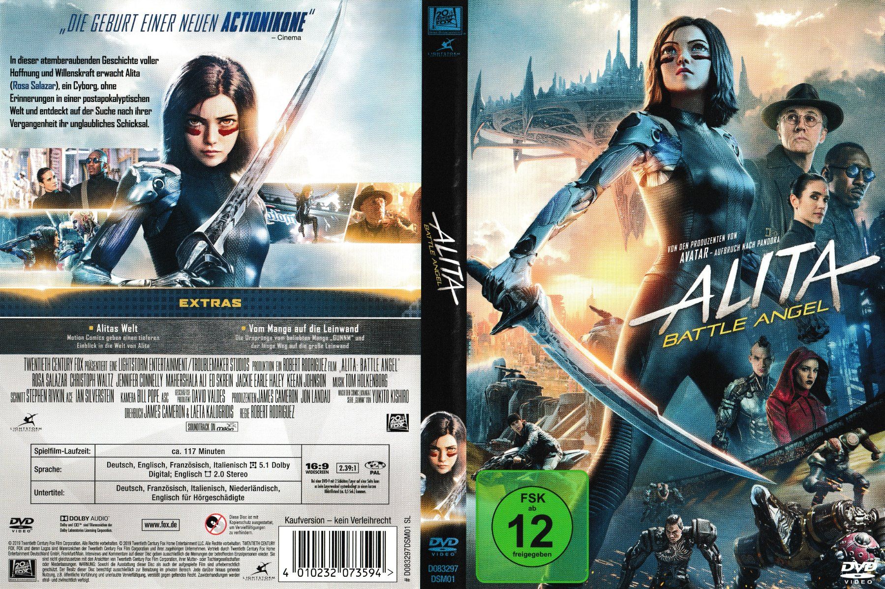 Tutti i DVDs: DVD - Alita - Battle Angel – Usato da Langnau am Albis venduto da MediaRescuerKeLoX
