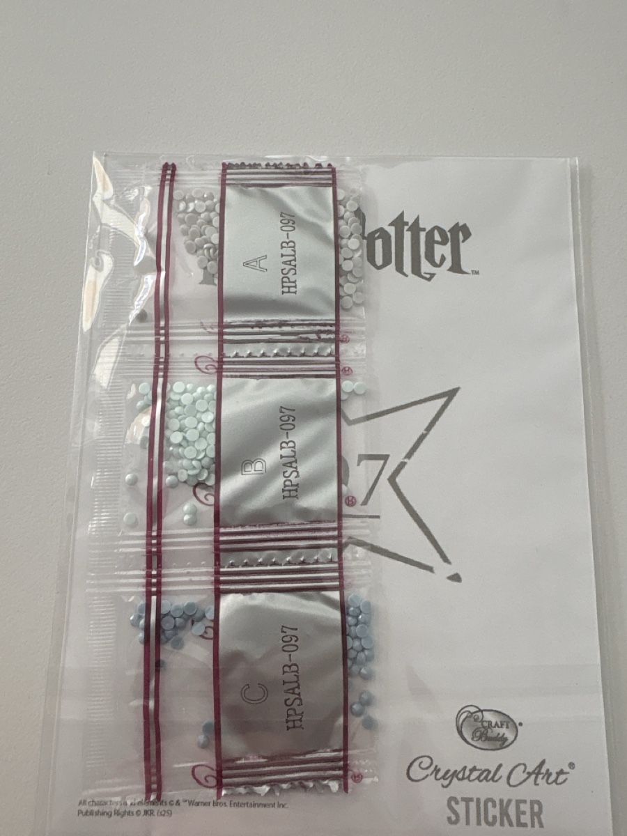 Disney Carte collezionabili: Harry Potter Crystal Art Sticker – Nuovo e nell'imballaggio originale da Magden venduto da S_K7 1