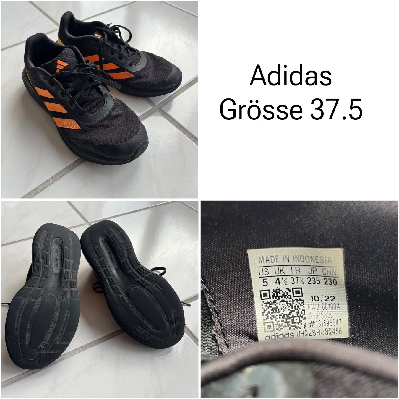Adidas Scarpe per ragazzi: Turnschuh Grösse 37.5 Adidas – Usato da Konolfingen venduto da takkie