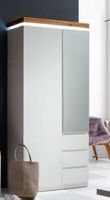 Garderobenschrank mit LED dimmbar weiss