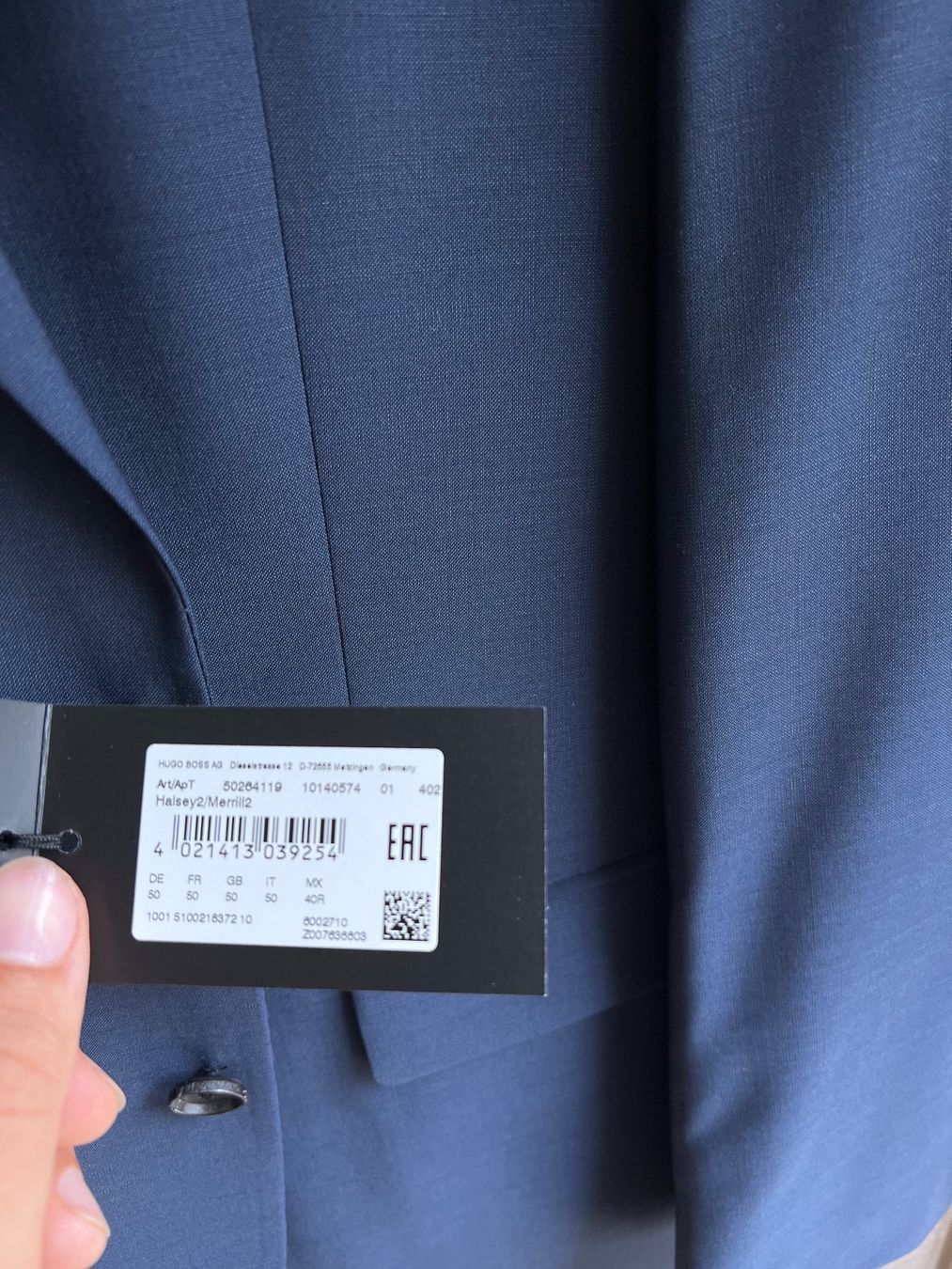 Hugo Boss Completi: Hugo Boss suit – Nuovo e nell'imballaggio originale da Corsier GE venduto da Karol_save_planet 2