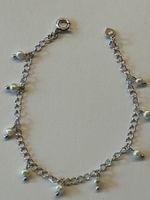 Armband aus Sterling Silber & Süsswasserperlen