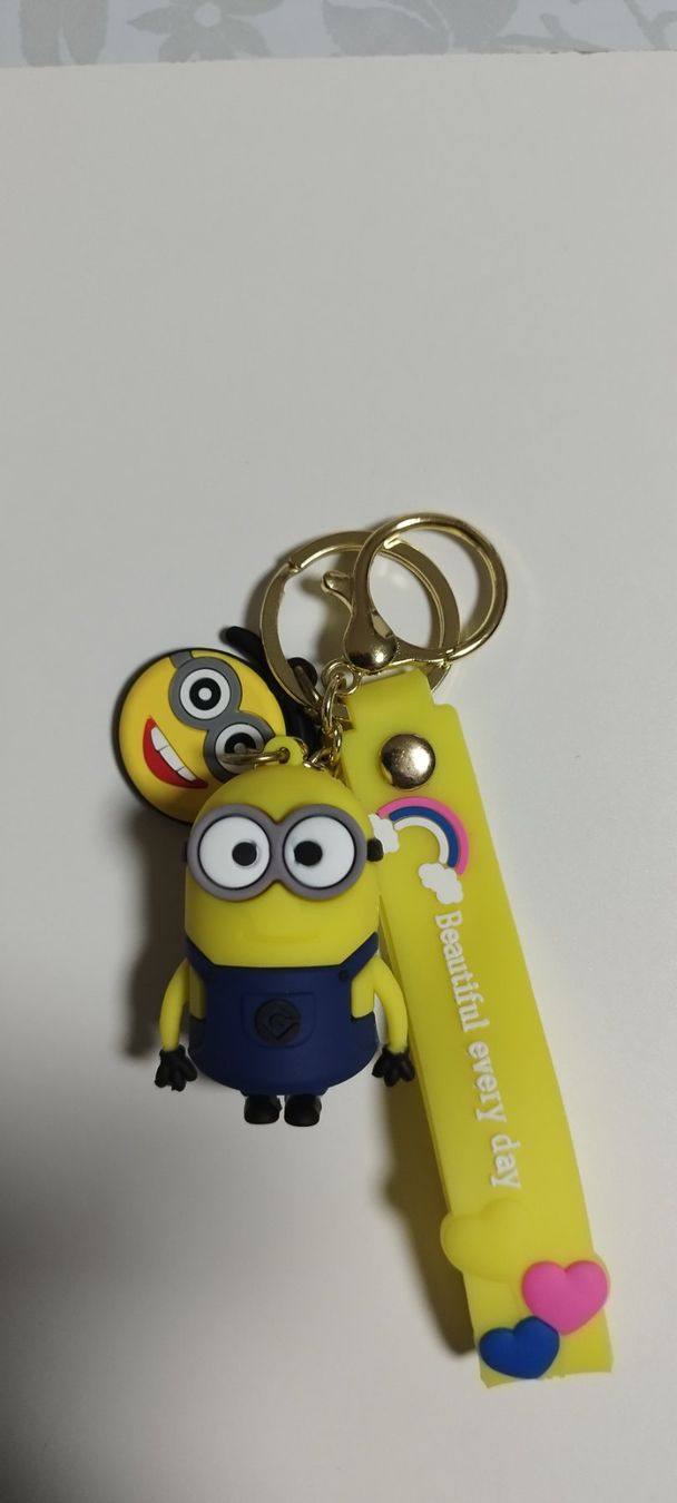 Portachiavi: Blauer Minion-Schlüsselanhänger – Nuovo e nell'imballaggio originale da Winterthur venduto da deb_c6qh