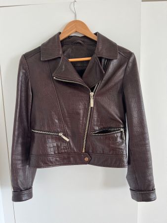 Uterque Lederjacke, Größe XS
