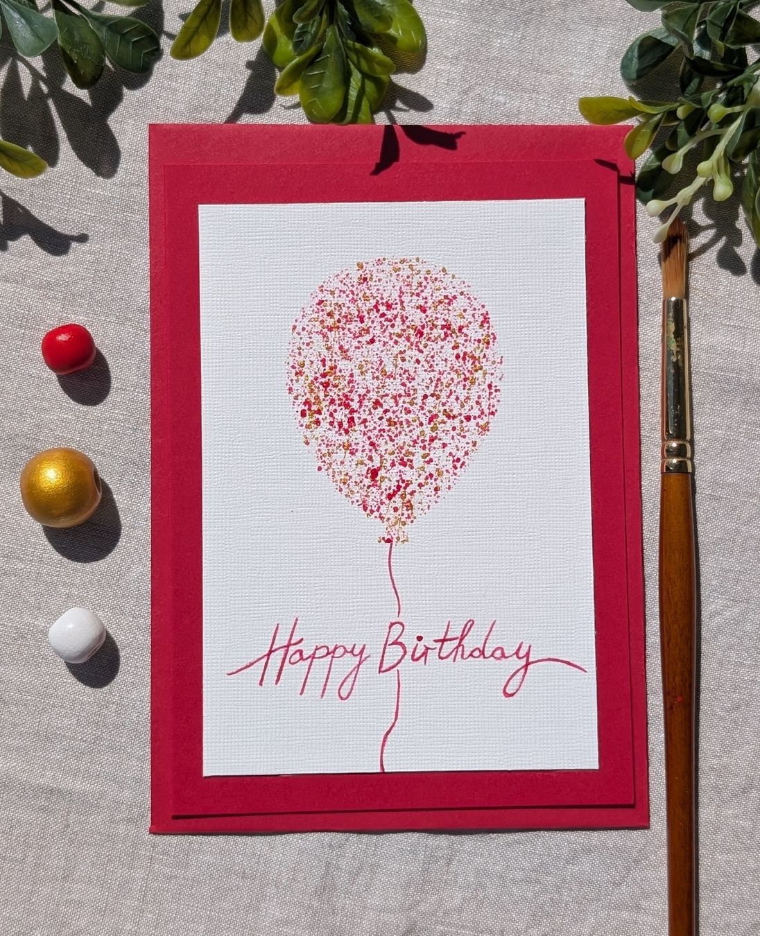 Cartoline: Hand Painted Birthday Cards – Nuovo e nell'imballaggio originale da Winterthur venduto da LaVieColor