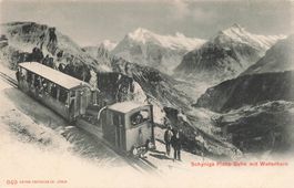 Schynige Platte BE Zahnradbahn Schynige Platte Bahn Wetterho