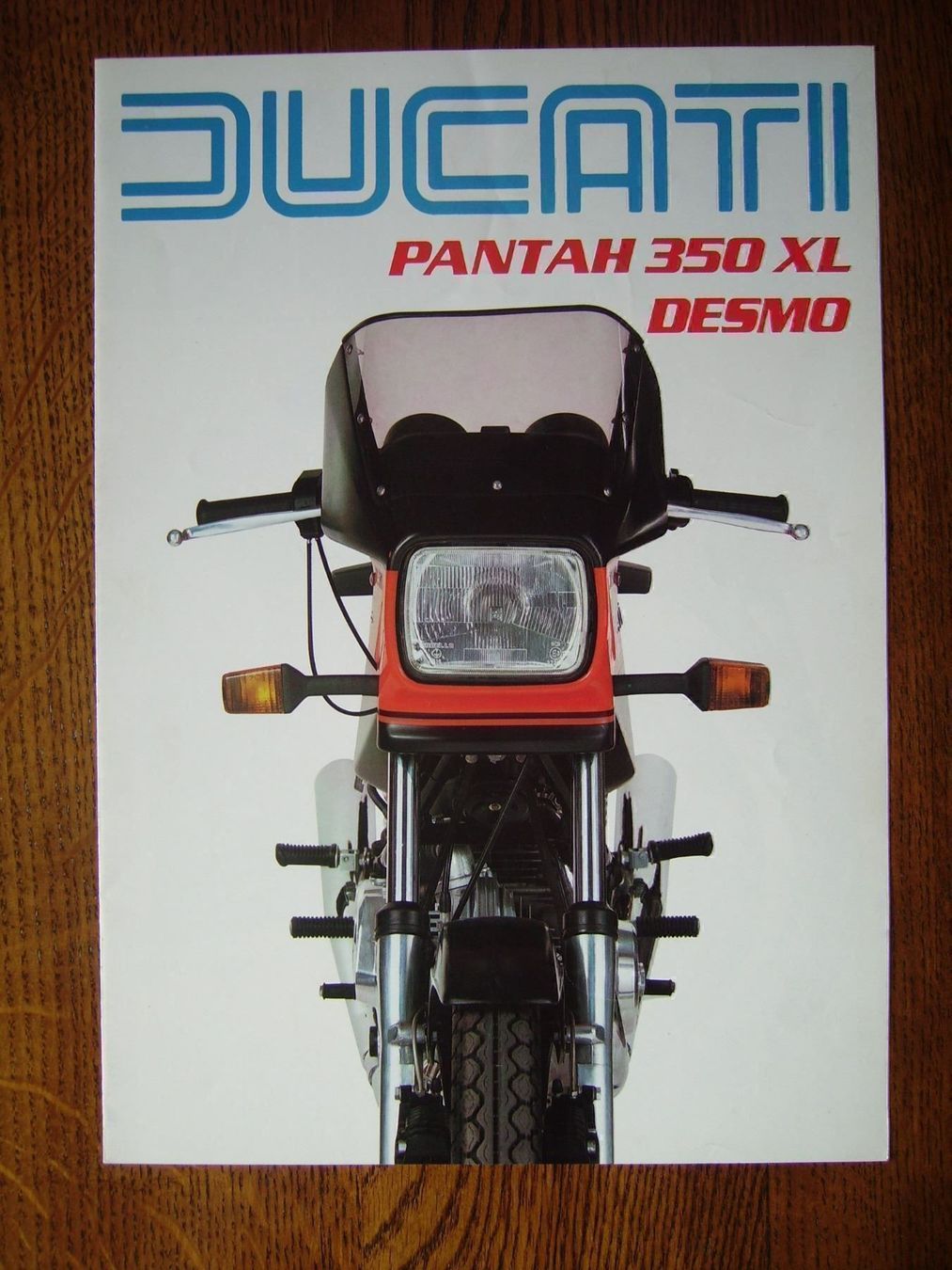 Ducati Dokumente: Prospectus DUCATI PANTAH 350 XL Desmo – Neu und originalverpackt aus courtetelle von bmwhp2