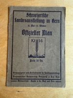 Schweizerische Landesausstellung Bern, Plan, 1914
