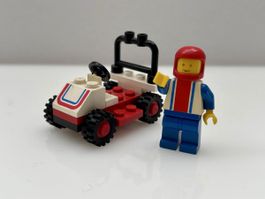 Vintage Lego 6609, Rennwagen mit Anleitung, Top Zustand!