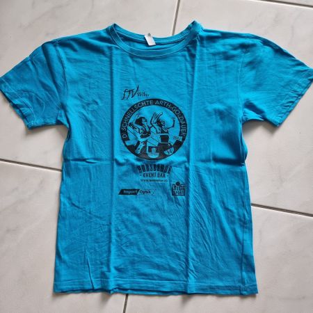 blaues T'Shirt Gr. 150/160 / guter Zustand
