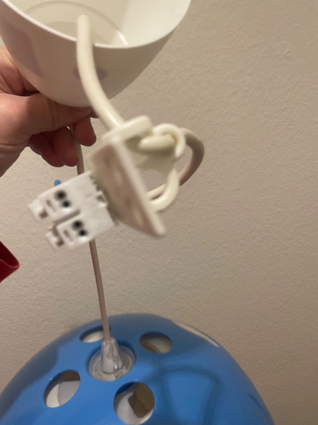 Ikea Lampadari & plafoniere: Ikea skojig wolken kinderlampe blau – Usato da Dübendorf venduto da rocki07 1