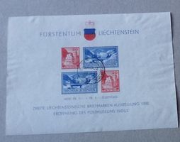 Liechtenstein ++ 2. LBA Block 1936