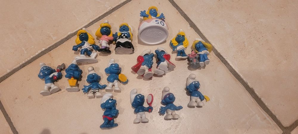 Lot de 25 SCHTROUMPFS années 80 | Kaufen auf Ricardo