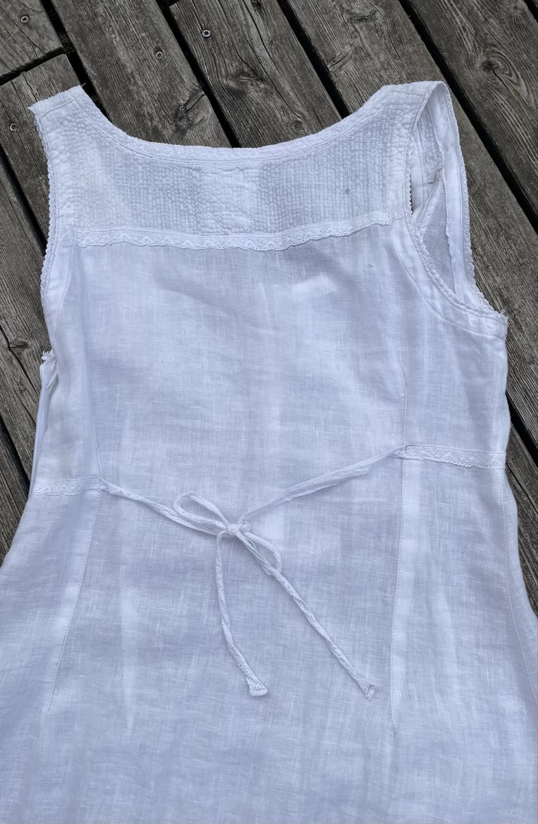 Nile Vestiti: Nile Leinenkleid  – Usato da Illighausen venduto da Blauhausfrau12 3