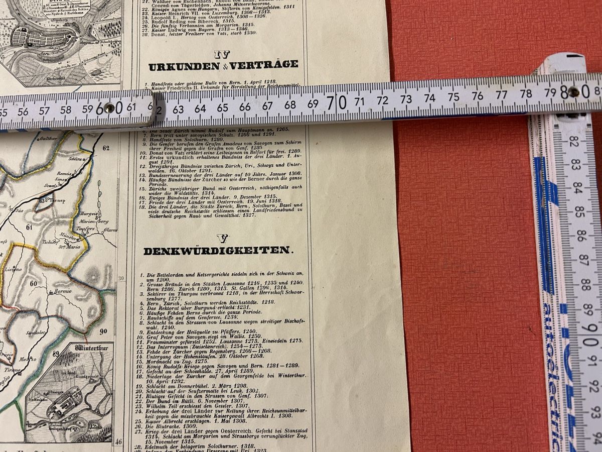 Landkarten & Atlanten: Alte Landkarte der Eidgenossenschaft,Top! – Gebraucht aus Lanzenhäusern von vic63 9